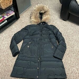 Parajumpers long down filled fur hood parka